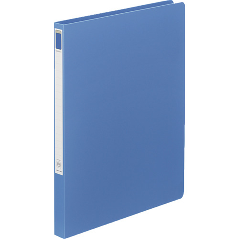 LIHIT バーロックファイル 藍 A4 1冊（ご注文単位1冊）【直送品】