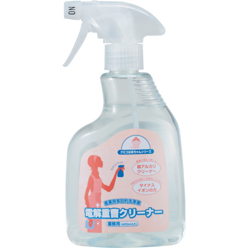 服部製紙 電解重曹クリーナースプレー 400ml 1本（ご注文単位1本）【直送品】