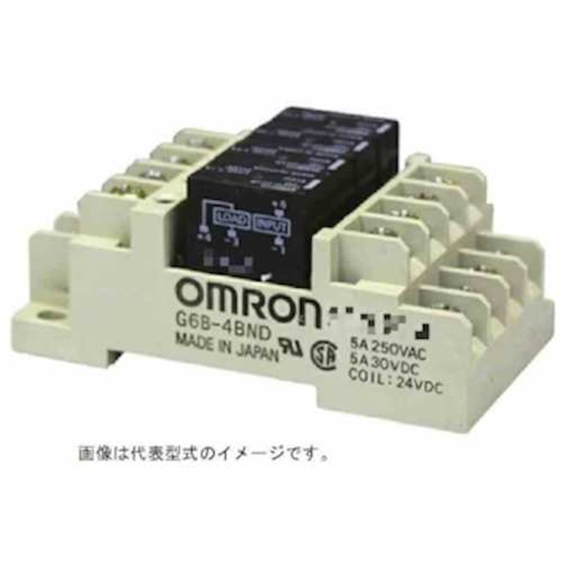 OMRON ターミナルリレー 接点構成1a×4 基本型 1個(ご注文単位1個)【直送品】