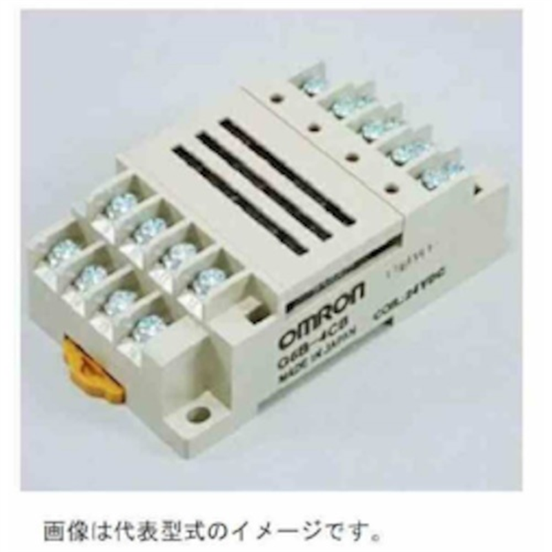 OMRON ターミナルリレー 接点構成1c×4 基本型 1個(ご注文単位1個)【直送品】