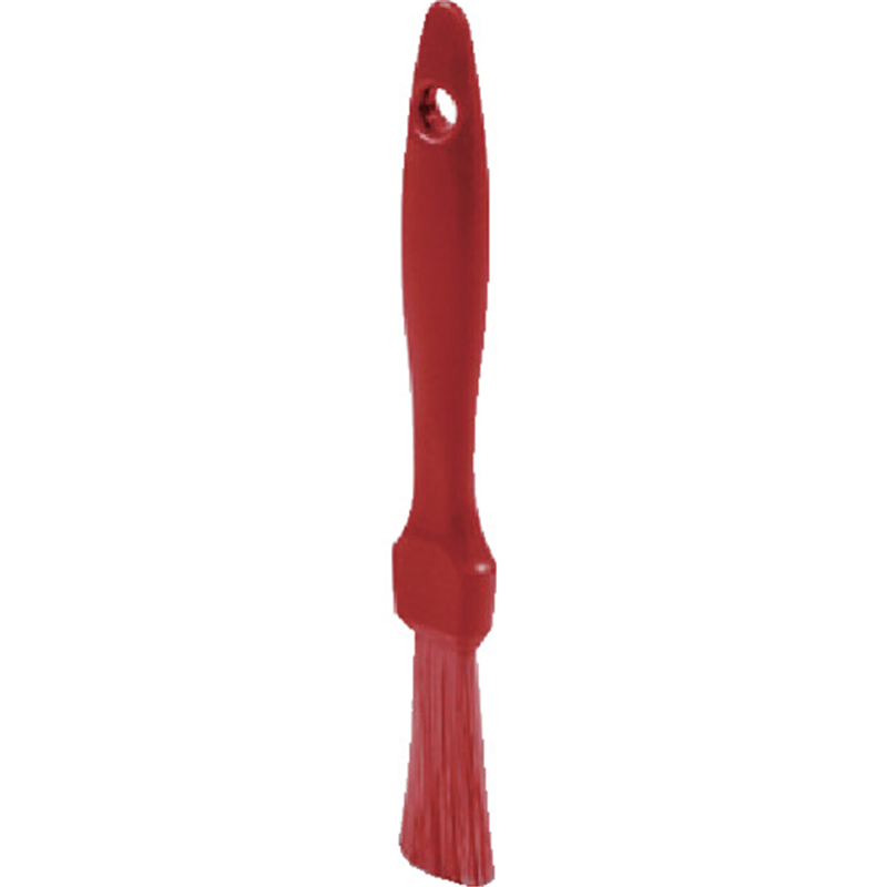 HillBrush グレージングブラシ(細め)赤 200×25 1本(ご注文単位1本)【直送品】