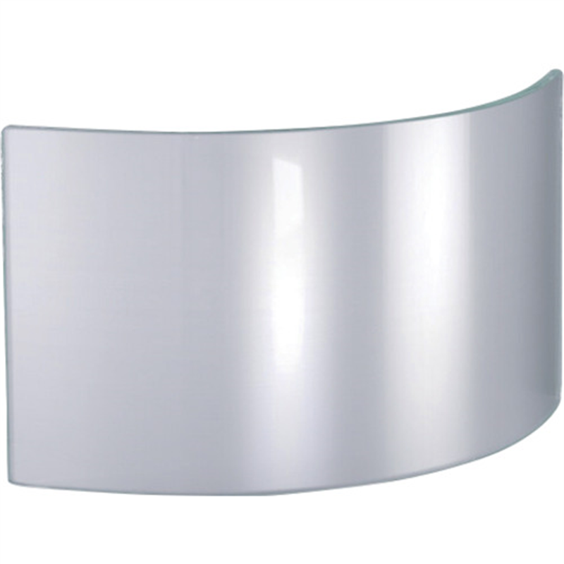 JUTEC 耐熱保護服 フード フリーサイズ用 ガラスバイザー クリア 150mm×250mm 1個(ご注文単位1個)【直送品】