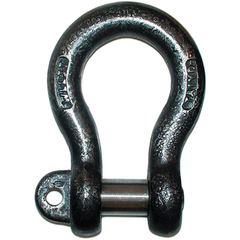TAIYO JISシャックル M級 黒 BC-22(1010571) 1個（ご注文単位1個）【直送品】