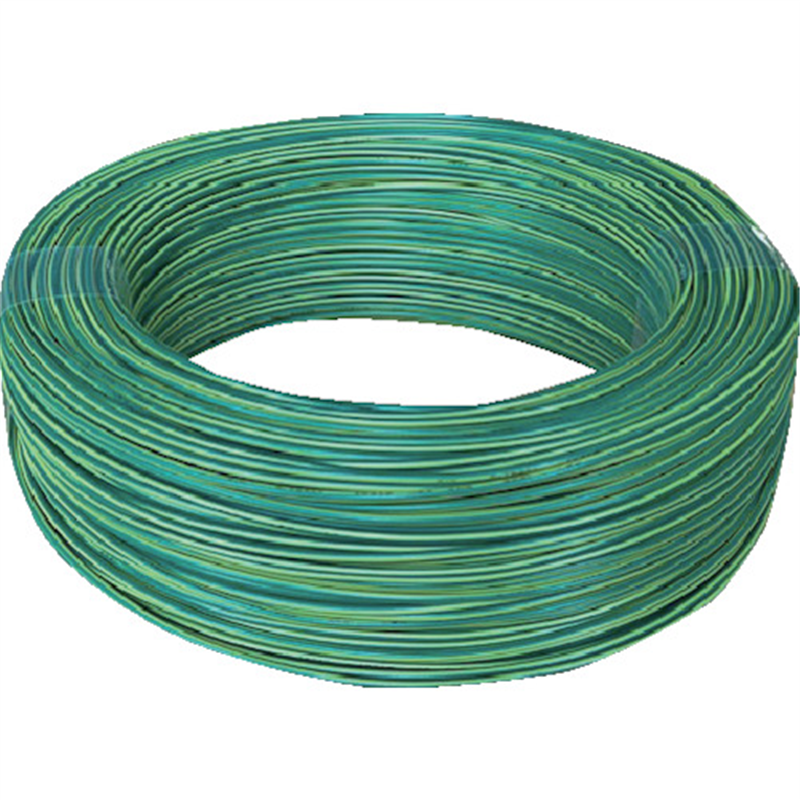 KHD KIV3.5 緑/黄 100m 1巻（ご注文単位1巻）【直送品】