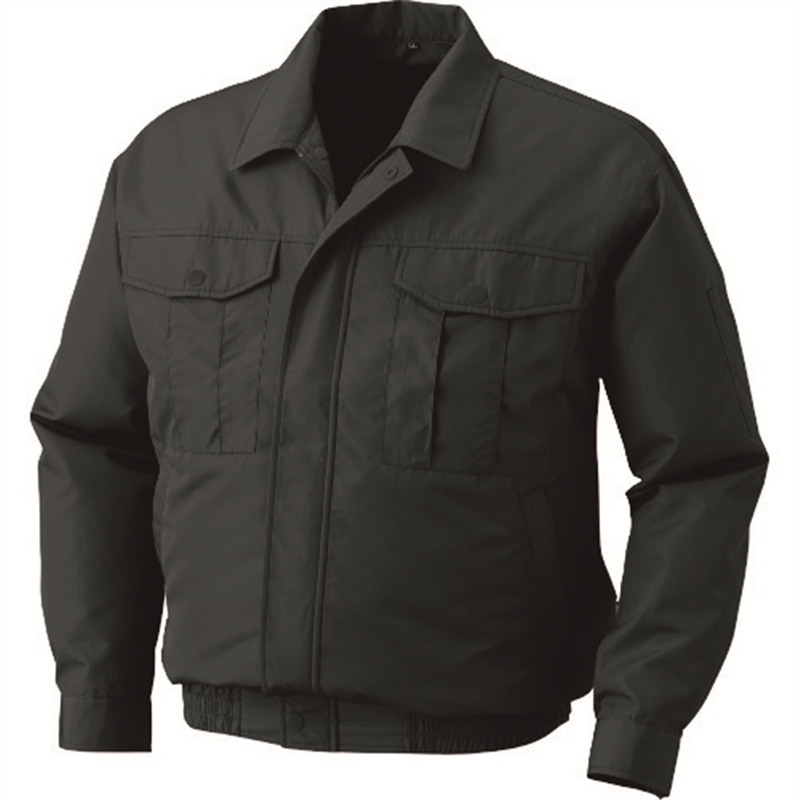 空調服 ポリエステル製ワーク空調服[[R下]] ウェアのみ チャコール 5L 1着（ご注文単位1着）【直送品】