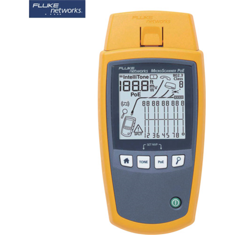 FLUKE NET MICROSCANNER POE ビューアー 1台(ご注文単位1台)【直送品】