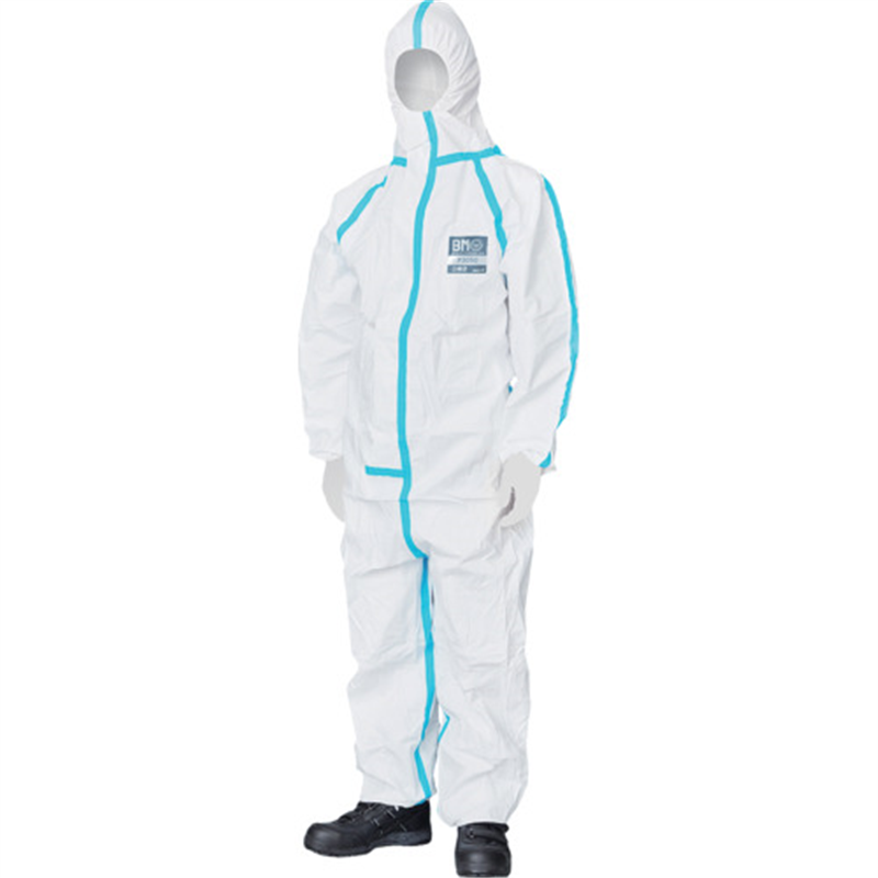 日光物産 化学防護服 バリアーマン P3050 4L 1着（ご注文単位1着）【直送品】