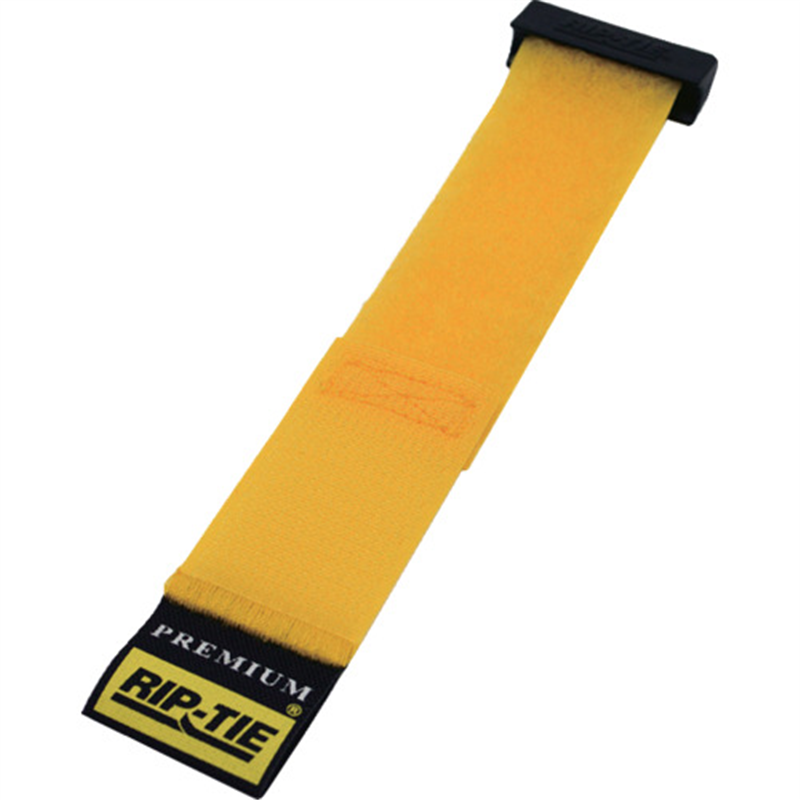 RIP-TIE リップロックケーブルラップ 25.4mmX241.3mm 1本入 黄 1本（ご注文単位1本）【直送品】
