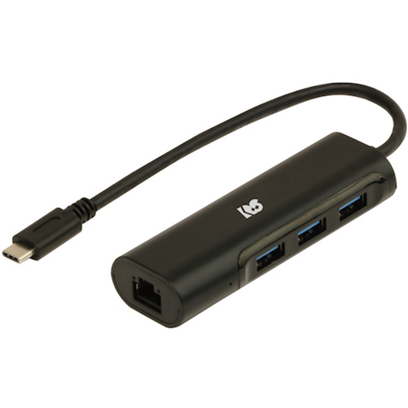 RATOC USB Type-C ギガビット対応LANアダプター USBハブ付き 1個（ご注文単位1個）【直送品】