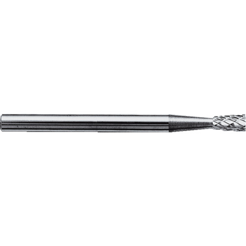 スーパー スーパー超硬バー オール超硬 逆テーパー型(シングルカット)刃径:3.0mm 刃長:4.0mm 軸径:3.0mm 1本（ご注文単位1本）【直送品】