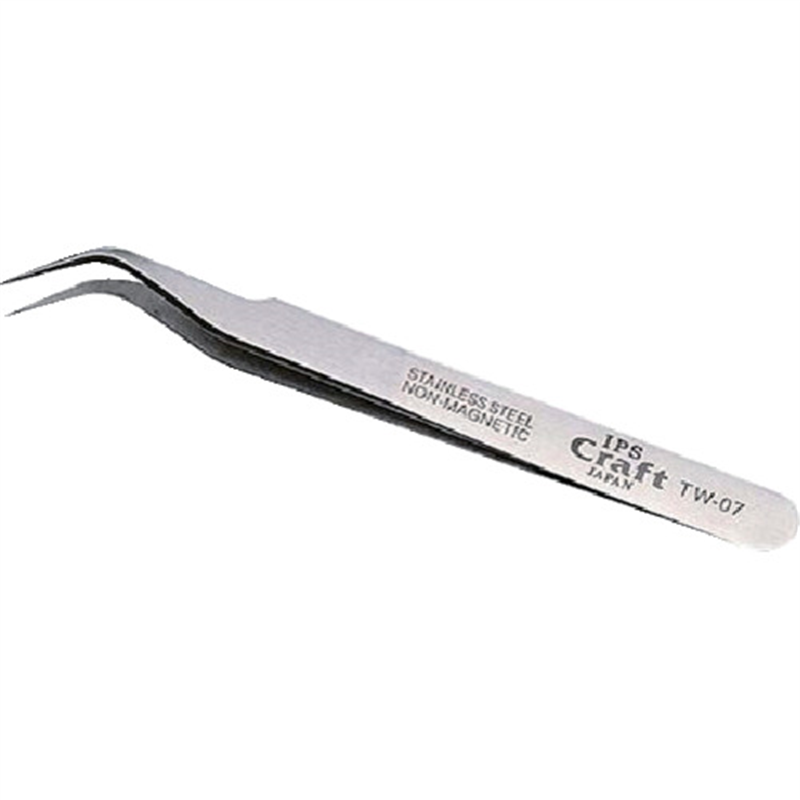 IPS ピンセット超精密アングル120mm 1本（ご注文単位1本）【直送品】