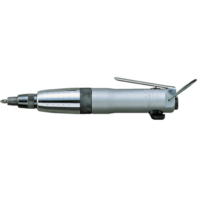 URYU エアドライバー クッションクラッチスクリュドライバ ビット差込口6.35mm 能力ねじ寸法5mm 最大締付トルク8.0N・m 1台（ご注文単位1台）【直送品】