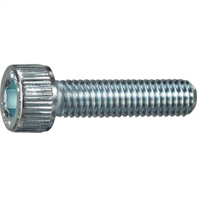 TRUSCO 六角穴付ボルト ユニクロ 全ネジ M5×6 10本入 少量パック /キャップボルト(CAP) 1袋（ご注文単位1袋）【直送品】