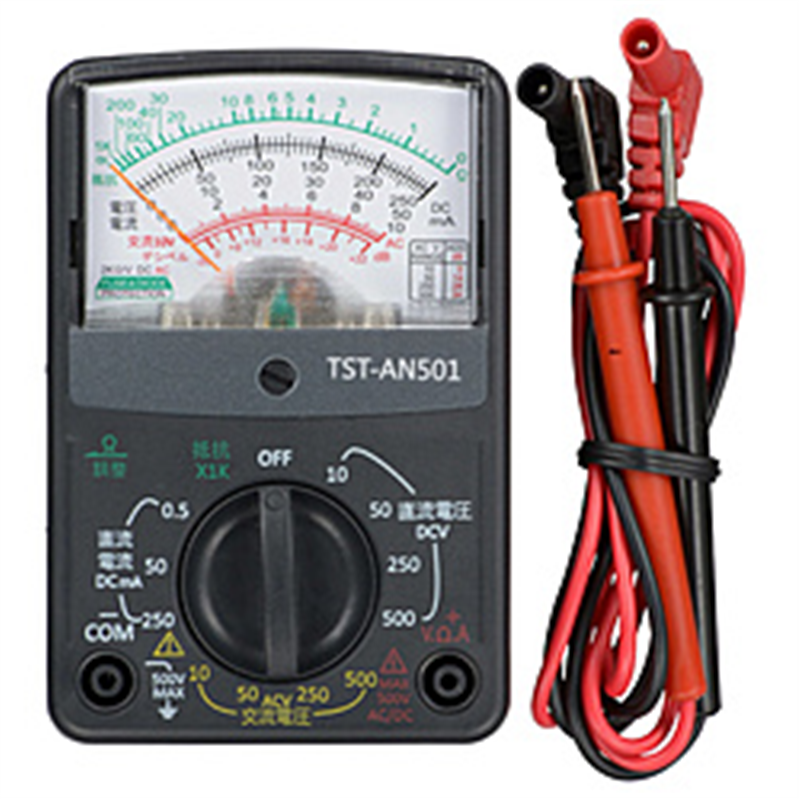 オーム電機 アナログテスター 多機能タイプ TST-AN501 TSTAN501 1個(ご注文単位1個)【直送品】