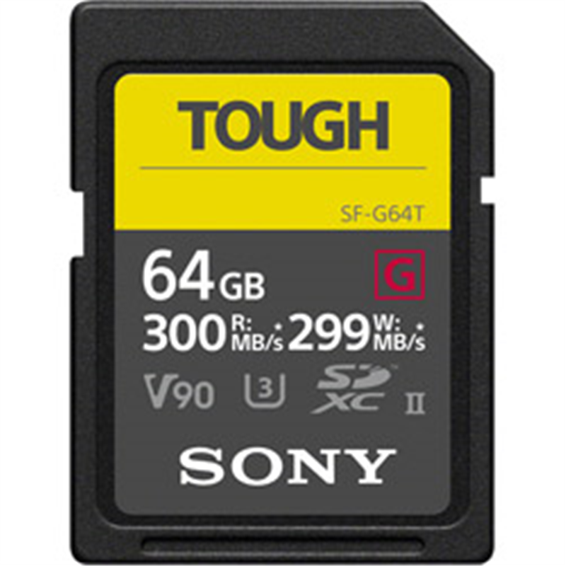 ソニー SDXCカード TOUGH（タフ）SF-Gシリーズ  SF-G64T ［Class10 /64GB］ SFG64T 1個（ご注文単位1個）【直送品】