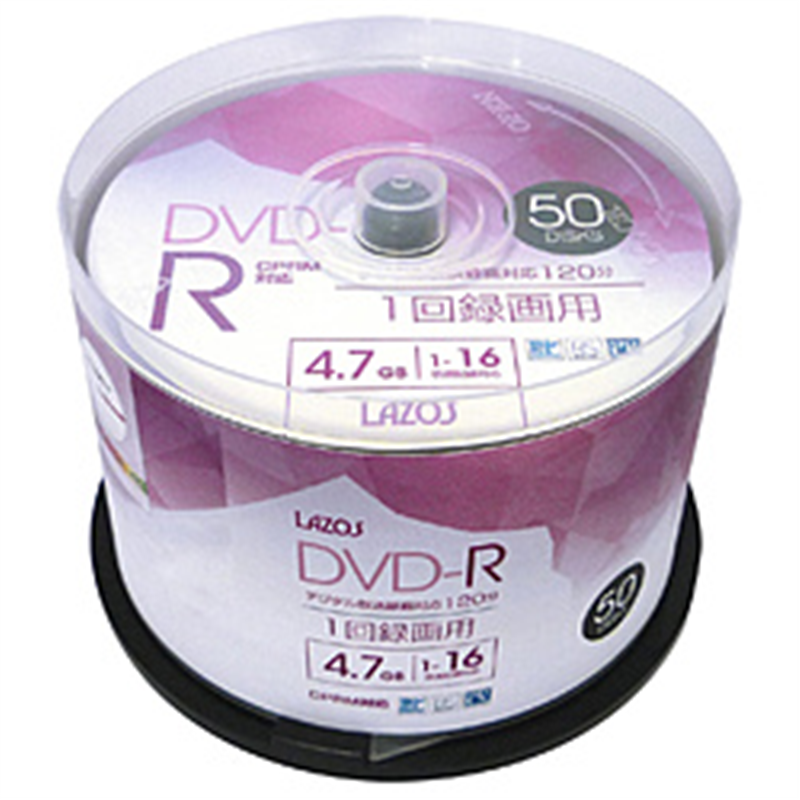 リーダーメディアテクノ 録画用DVD-R LCP50P 1個（ご注文単位1個）【直送品】
