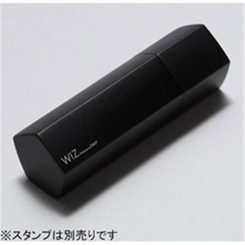 DEFF 印鑑ホルダー「Stamp for Name9 Pentagon」 WAC-XL9PBK ブラック WACXL9PBK 1個(ご注文単位1個)【直送品】