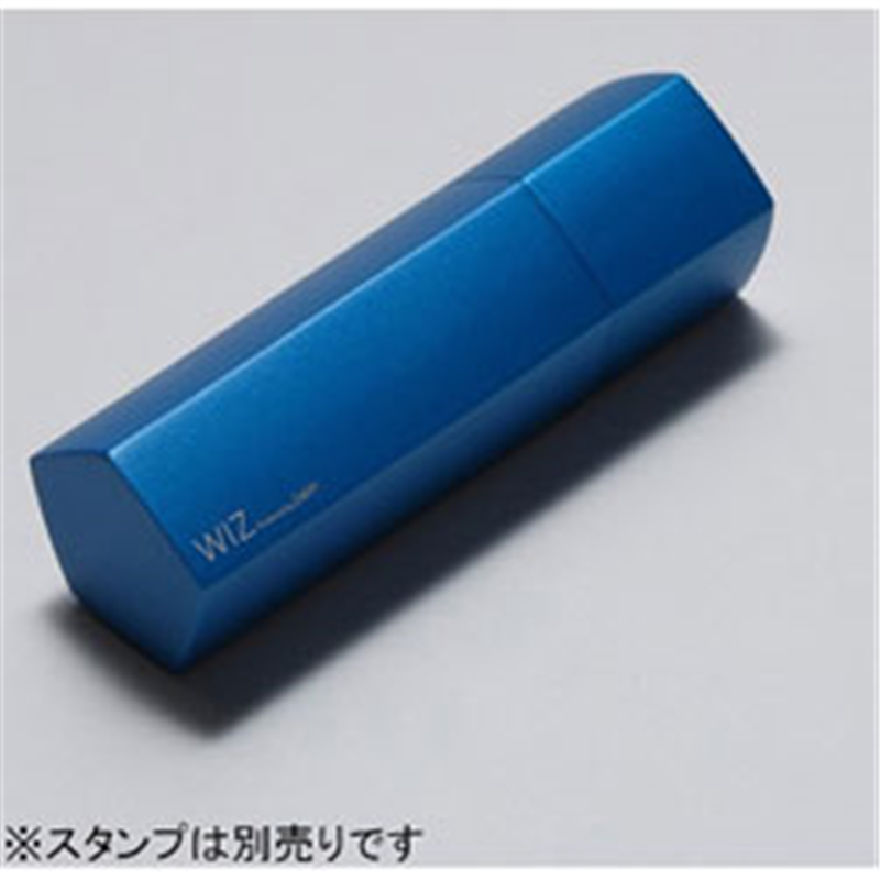 DEFF 印鑑ホルダー「Stamp for Name9 Pentagon」 WAC-XL9PBU ブルー WACXL9PBU 1個(ご注文単位1個)【直送品】