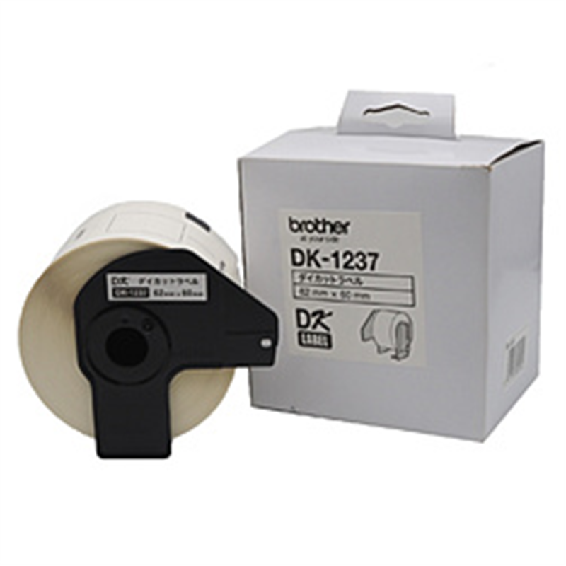 ブラザー プレカットラベル DK-1237 DK1237 1個(ご注文単位1個)【直送品】