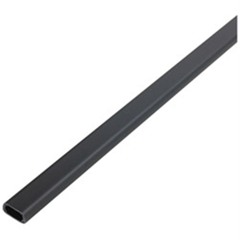 ELPA　エルパ ABSモール 2号 テープ付［1m］ ブラック ﾃｰﾌﾟﾂｷﾓｰﾙ2ｺﾞｳﾌﾞﾗｯｸ 1個（ご注文単位1個）【直送品】
