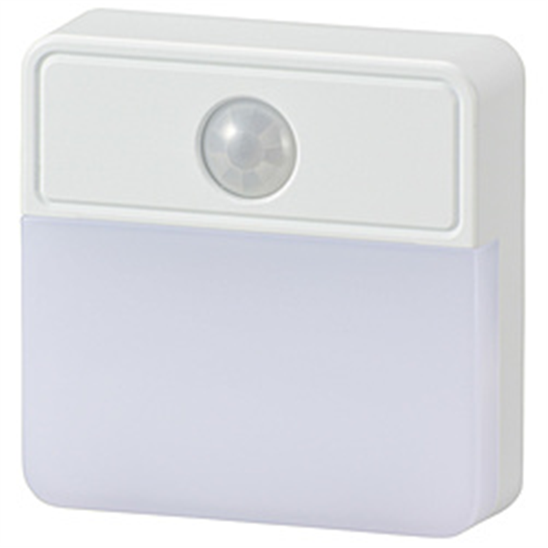 オーム電機 OHM ELECTRIC LED明暗人感センサー式ナイトライト 室内用 NIT-ALA6JSQ-WN NITALA6JSQWN 1個(ご注文単位1個)【直送品】