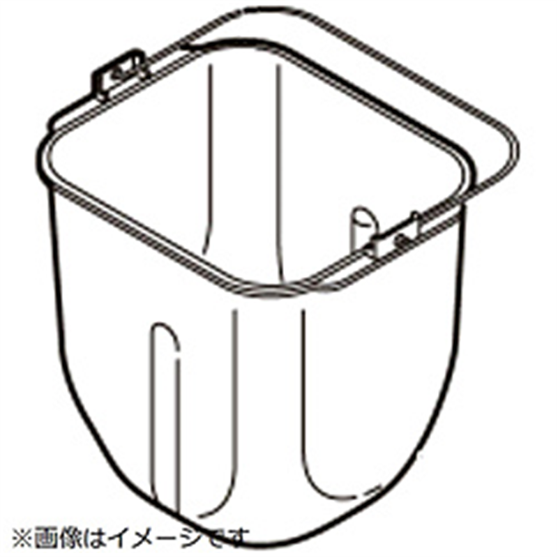 パナソニック Panasonic ホームベーカリー用 パンケース(完成) 1個(ご注文単位1個)【直送品】