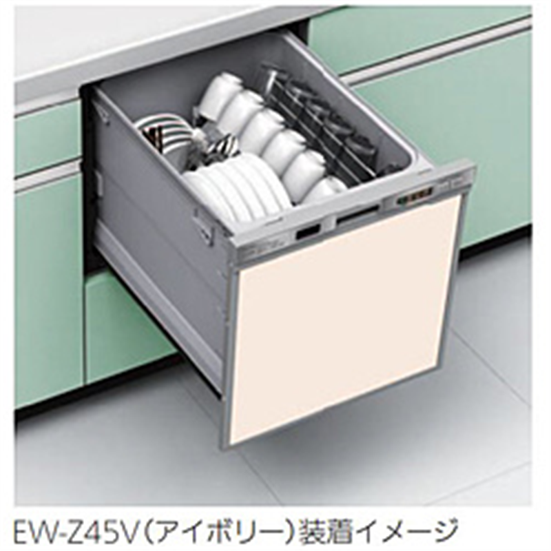 三菱電機 Mitsubishi Electric ビルトイン食器洗い乾燥機用ドアパネル アイボリー EW-Z45V 1個(ご注文単位1個)【直送品】