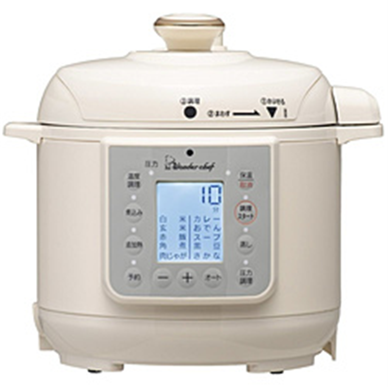ワンダーシェフ Wonder chef マイコン電気圧力鍋 楽ポンヌージュ 3L 1個(ご注文単位1個)【直送品】