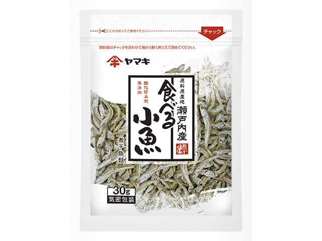ヤマキ瀬戸内産無添加食べる小魚30g※軽(ご注文単位20個)【直送品】