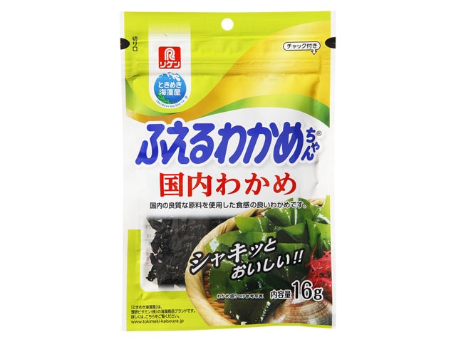 理研ふえるわかめちゃん国内16g※軽(ご注文単位30個)【直送品】