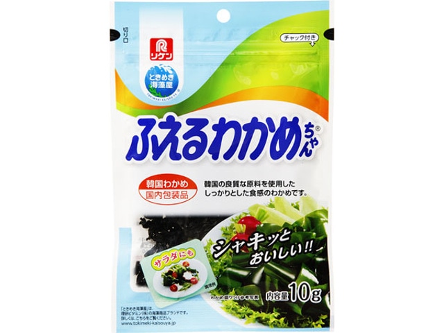 理研ふえるわかめちゃん韓国10g※軽(ご注文単位10個)【直送品】