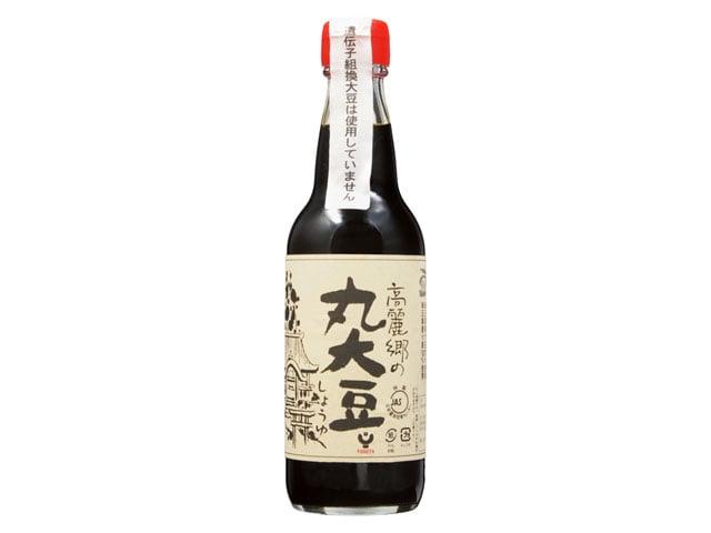 弓削多高麗郷丸大豆醤油360ml※軽(ご注文単位12個)【直送品】