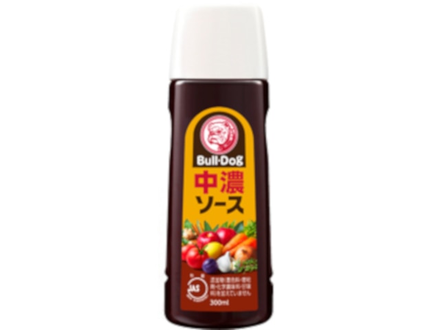 ブルドック中濃ソースパック300ml※軽(ご注文単位10個)【直送品】