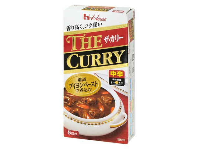 ハウスザ・カリー中辛140g※軽(ご注文単位10個)【直送品】