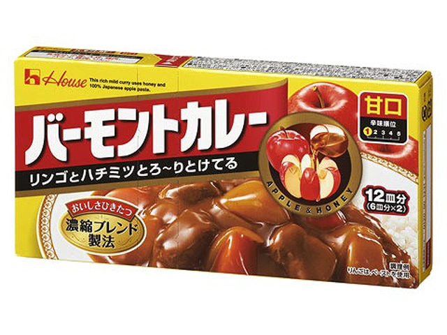 ハウスバーモントカレー甘口230g※軽(ご注文単位10個)【直送品】