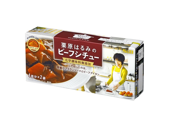 S&B栗原はるみのビーフシチュー109g※軽(ご注文単位6個)【直送品】