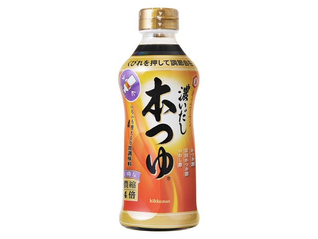キッコーマン濃いだし本つゆ500ml※軽(ご注文単位12個)【直送品】