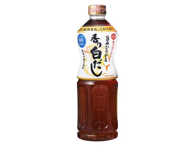 キッコーマン旨みひろがる香り白だし1L※軽(ご注文単位12個)【直送品】