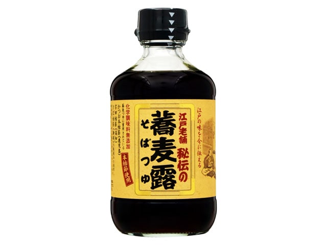 ヒゲタ江戸老舗秘伝の蕎麦露瓶300ml※軽(ご注文単位6個)【直送品】
