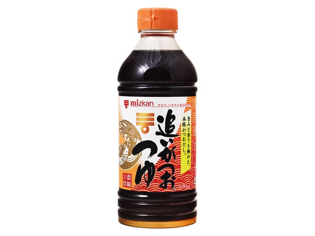 ミツカン追いがつおつゆ2倍500ml※軽(ご注文単位12個)【直送品】