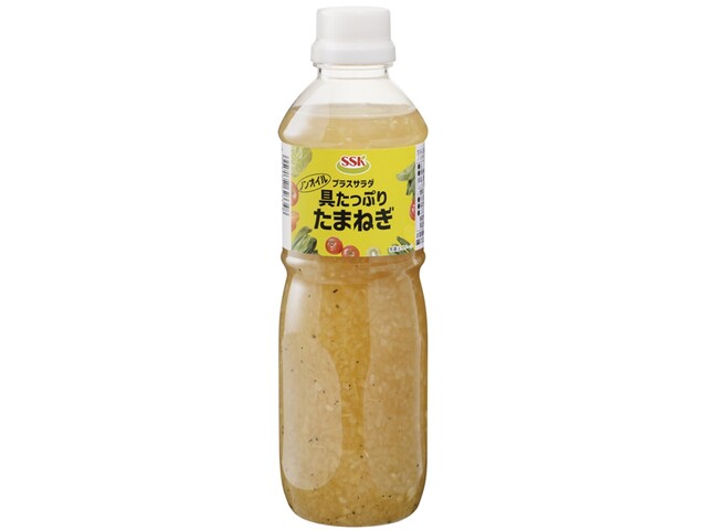 SSKプラスサラダノンオイル具たっぷりたまねぎ490ml※軽(ご注文単位12個)【直送品】