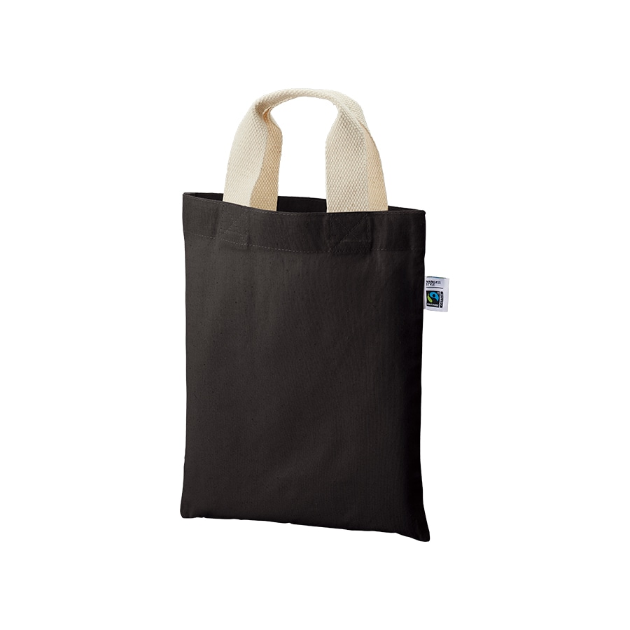 MARKLESS STYLE フェアトレード コットンA4フラットバッグ ナイトブラック TF-0020-009 1枚(ご注文単位1枚)【直送品】