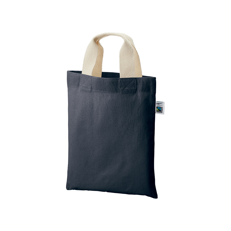 MARKLESS STYLE フェアトレード コットンA4フラットバッグ ネイビー TF-0020-006 1枚(ご注文単位1枚)【直送品】