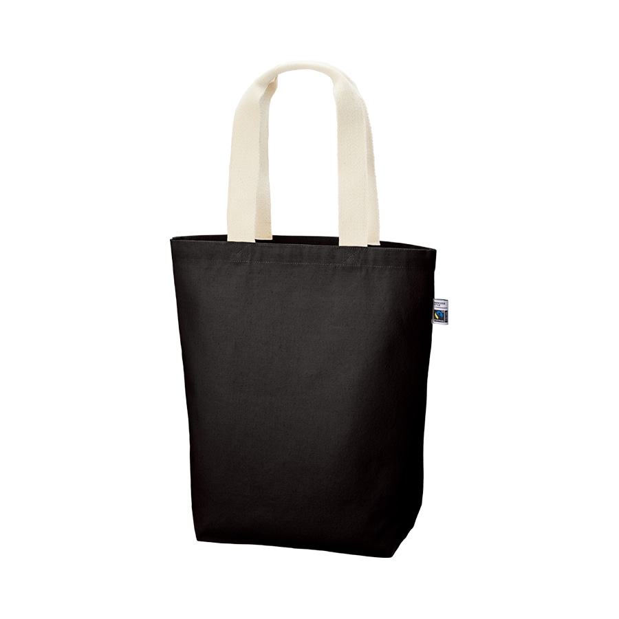 MARKLESS STYLE フェアトレード コットントート M ナイトブラック TF-0002-009 1枚(ご注文単位1枚)【直送品】