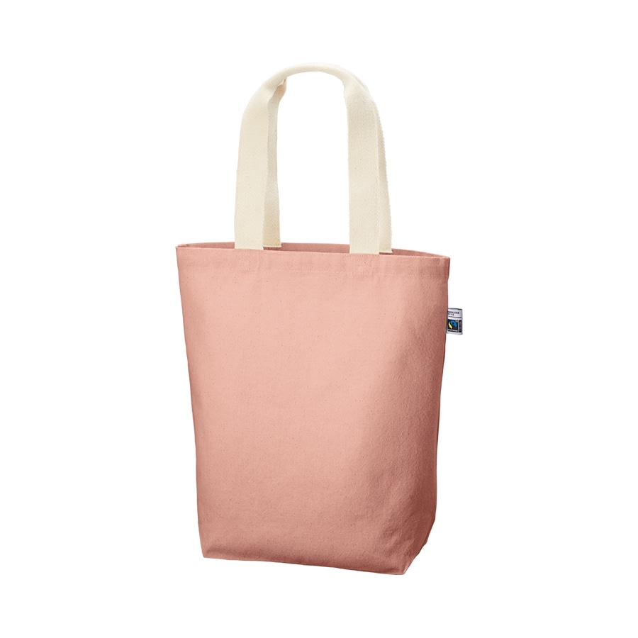 MARKLESS STYLE フェアトレード コットントート M スモークピンク TF-0002-030 1枚(ご注文単位1枚)【直送品】