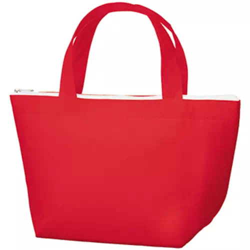 MARKLESS STYLE 不織布 保冷トート レッド TR-0637-002 1枚(ご注文単位1枚)【直送品】