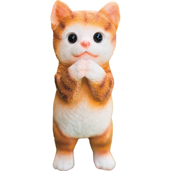 シャディ アニマルガーデンオーナメント　茶トラ 1個(ご注文単位1個)  【直送品】