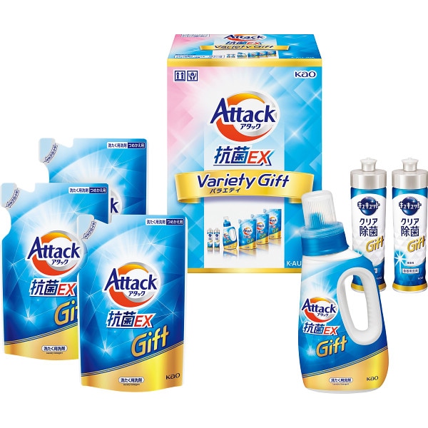シャディ 花王 アタック抗菌EXバラエティギフト 1個(ご注文単位1個) 【直送品】
