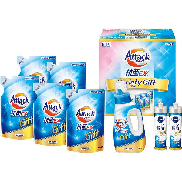 シャディ 花王 アタック抗菌EXバラエティギフト 1個(ご注文単位1個) 【直送品】