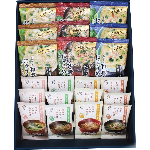 シャディ 養命酒製造　和養生にゅうめんと四季をいただくお味噌 1個(ご注文単位1個) ※軽 【直送品】